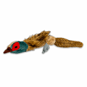 Woodland Pheasant Plush Dog Toy